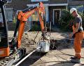 Über Fern Wärmerohre zu einem Wohngebäude in Purmerend Niederlanden